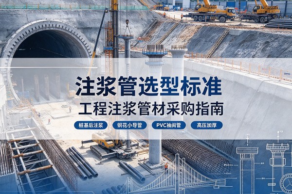 宜宾注浆管选型标准