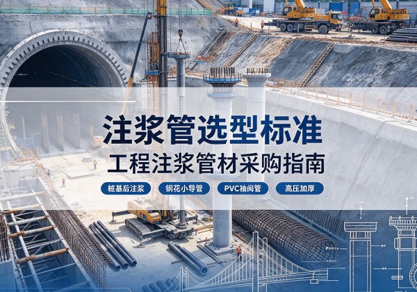 宜宾注浆管选型标准